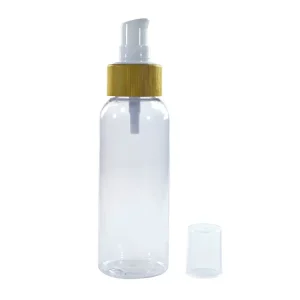 plastic bottle with bamboo pump