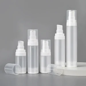 Plastic Airless Pump Lotion Bottles