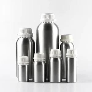 aluminum bottle with tamperproof cap