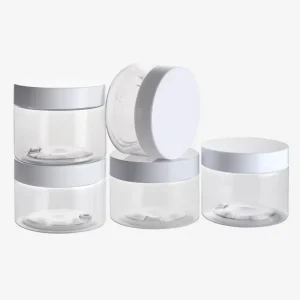 cosmetic plastic jar